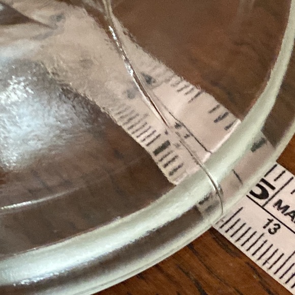 Vintage EAPG Anchor Hocking Starburst Pattern Glass Pedestal Bowl - Picture 7 of 7